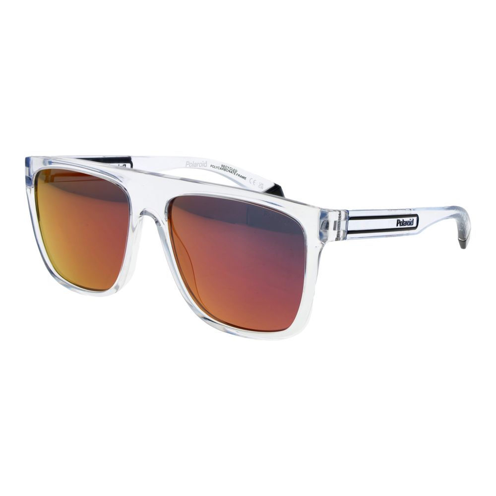Polaroid Transparent Plastic Sunglasses