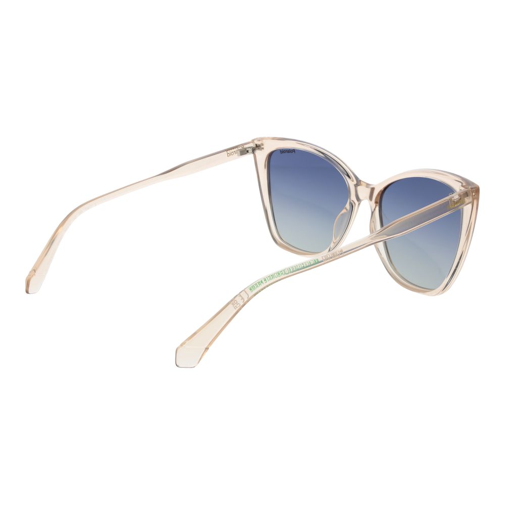 Lunettes de soleil Polaroid bicolores en plastique