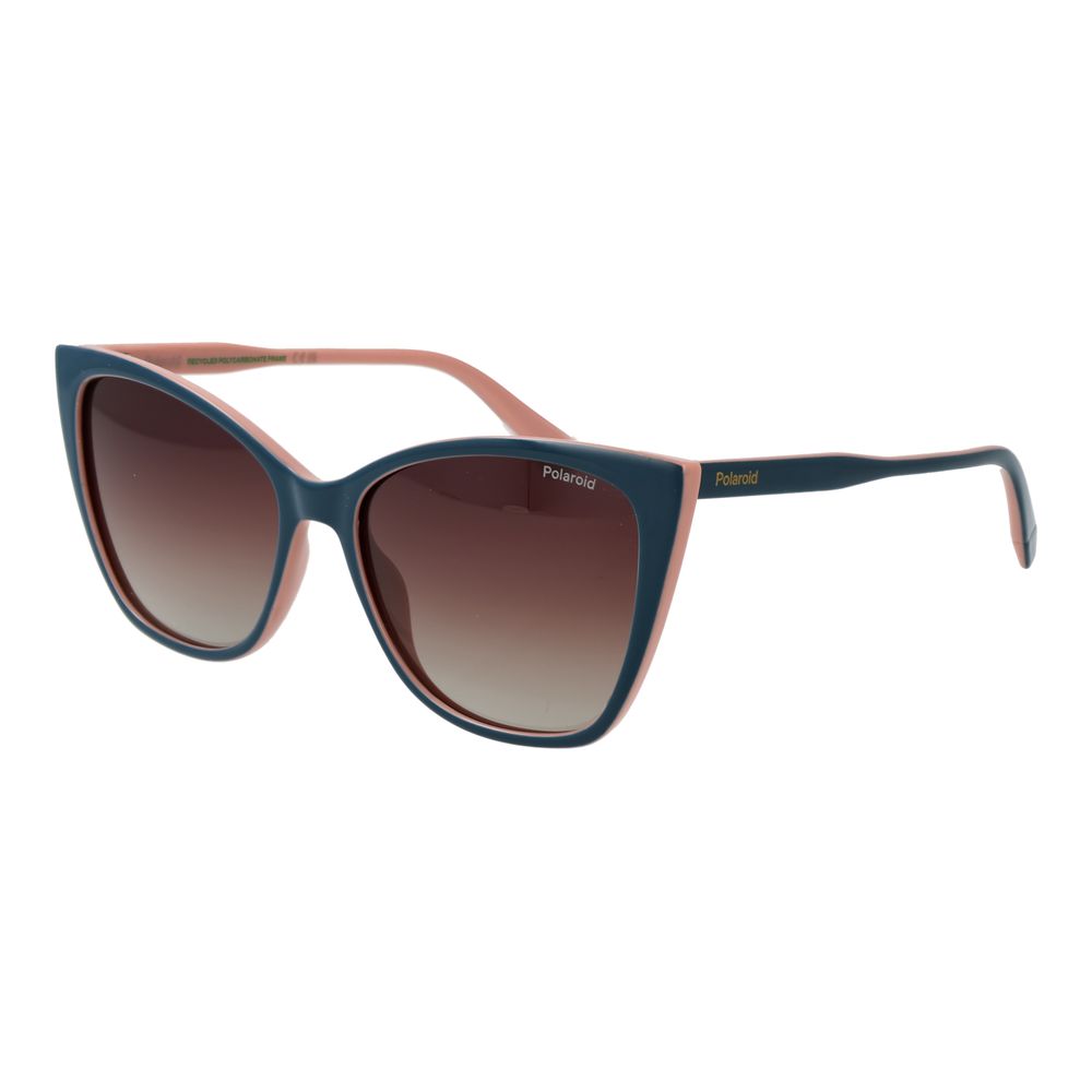 Lunettes de soleil Polaroid bicolores en plastique