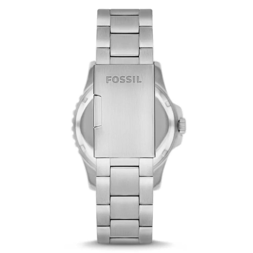 Montre habillée Fossil en acier inoxydable gris