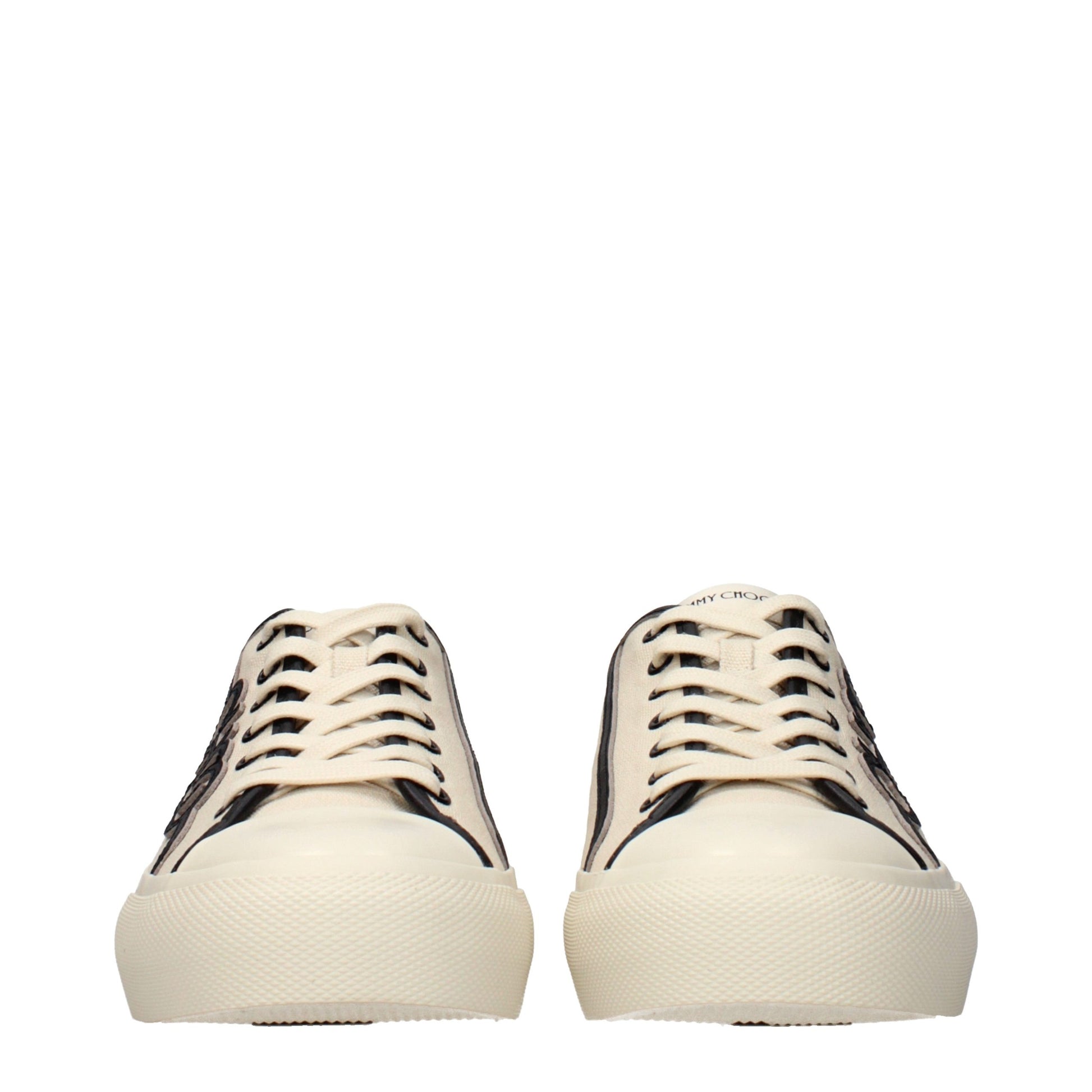Jimmy Choo Beige Low Top Sneakers for Men detail view