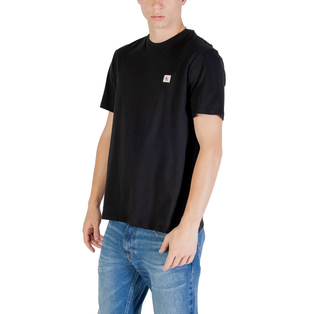 Calvin Klein Jeans Black T-Shirt side view