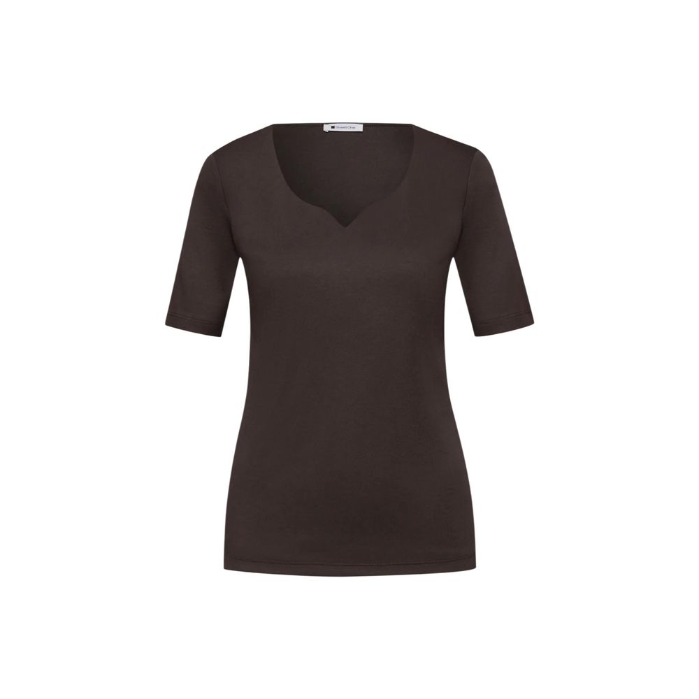 Street One Brown Long Sleeve T-Shirt for Women additional view