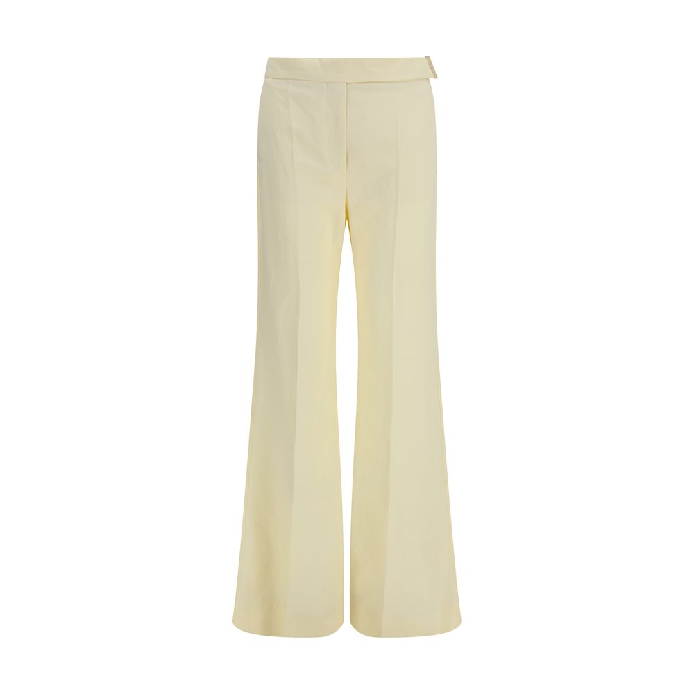 Max Mara Beige Flared Pants for Women