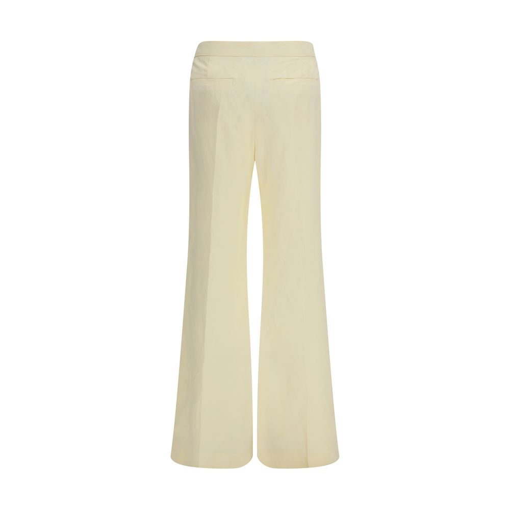 Max Mara Beige Flared Pants for Women alternate view