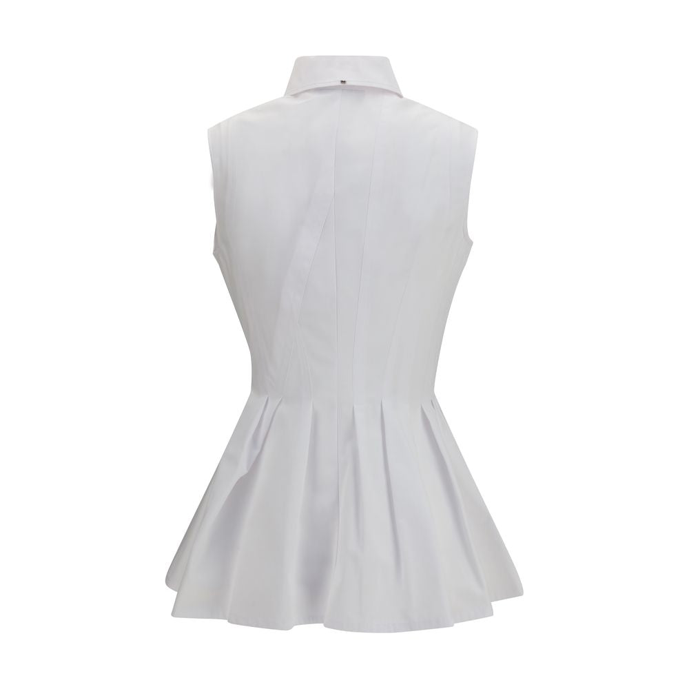 Chemise en coton blanc Max Mara