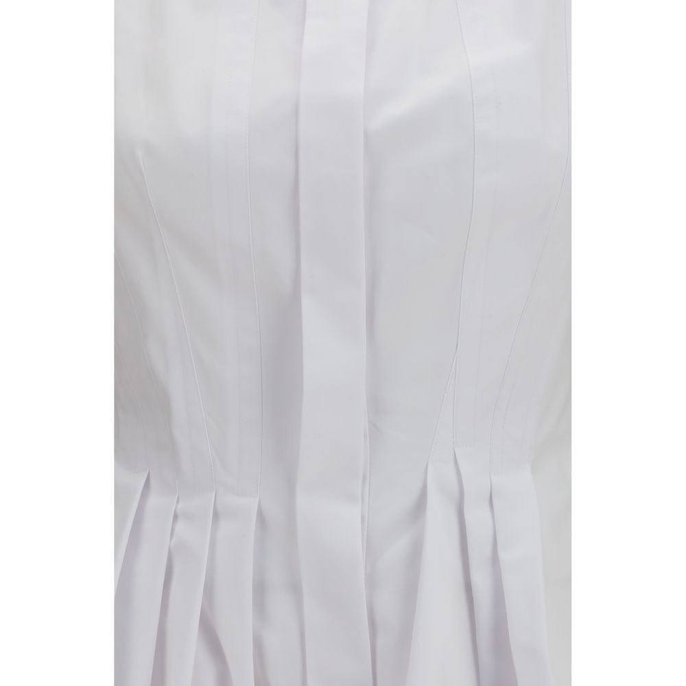 Chemise en coton blanc Max Mara