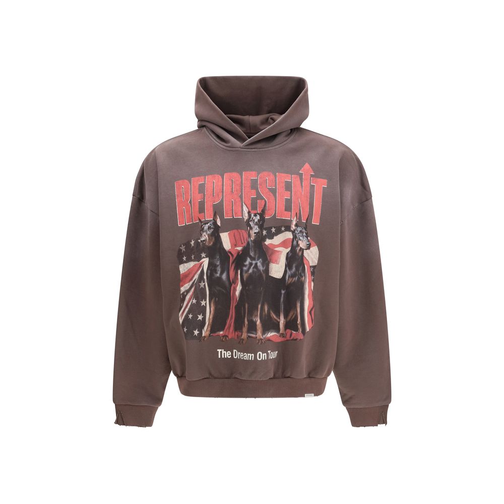 Represent Brown Sweatshirt for Men