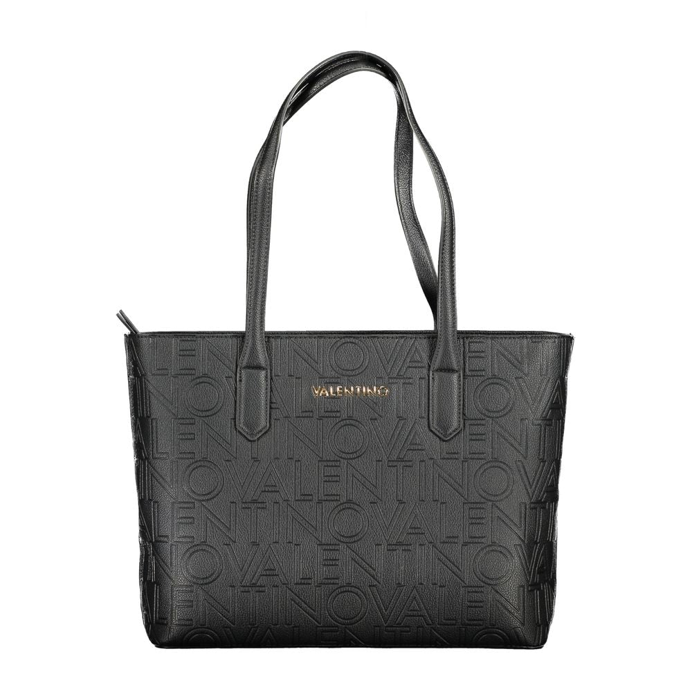 Valentino Black Polyethylene Handbag