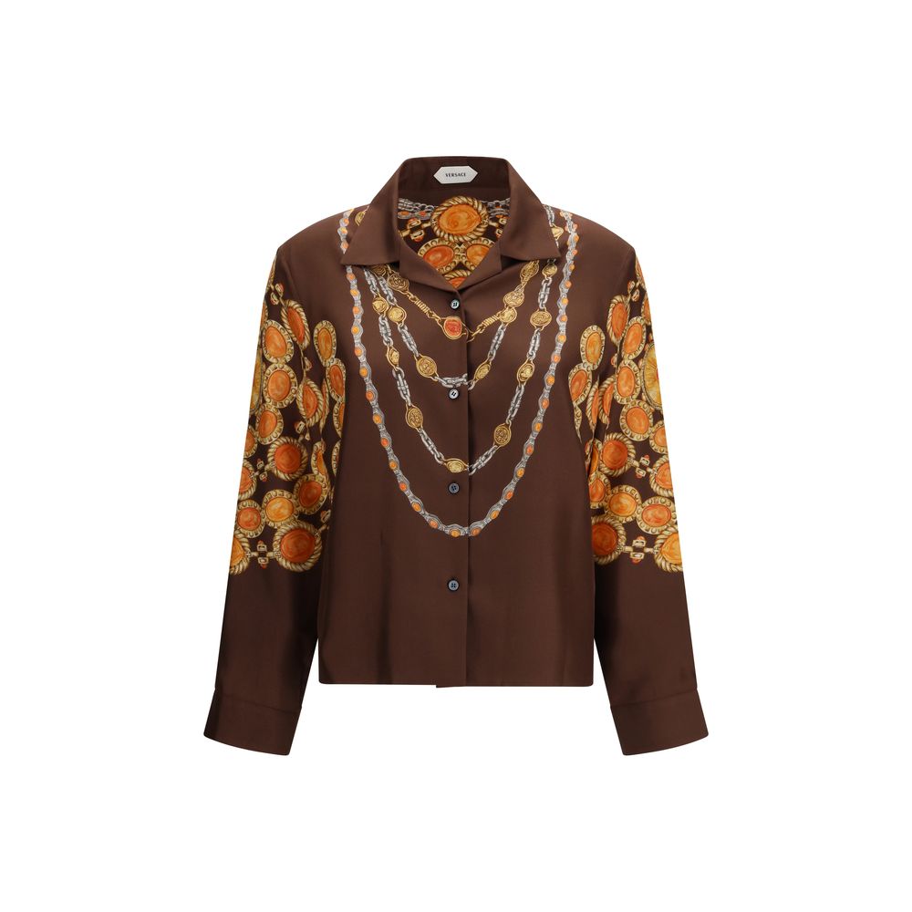 Versace Brown Shirt for Women