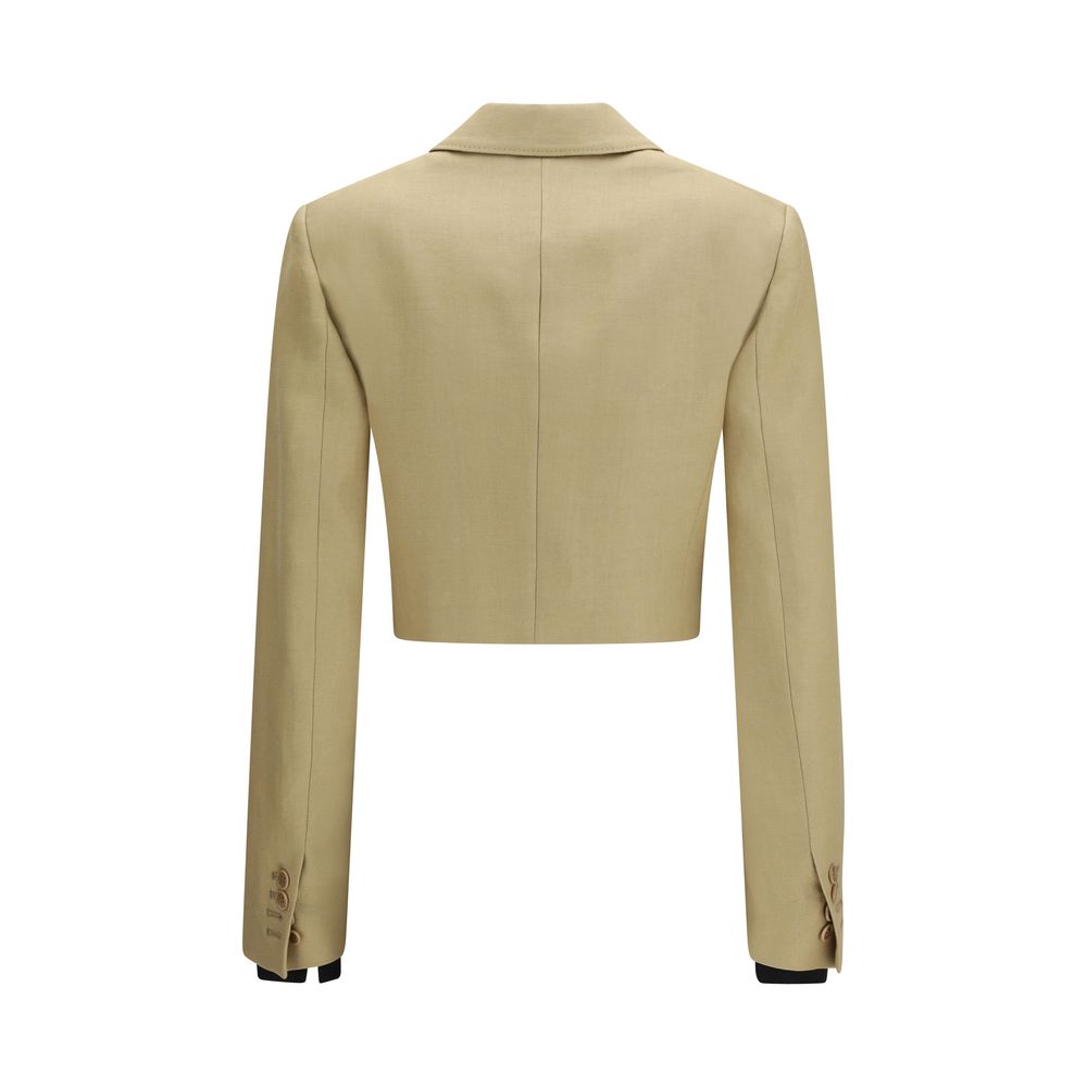 Max Mara Beige Denim Jackets for Women alternate view