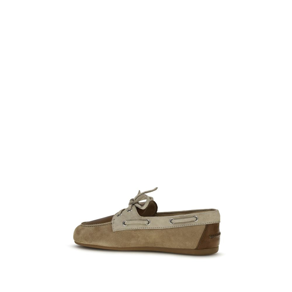 Miu Miu Multicolor Slip On Loafers for Women detail view