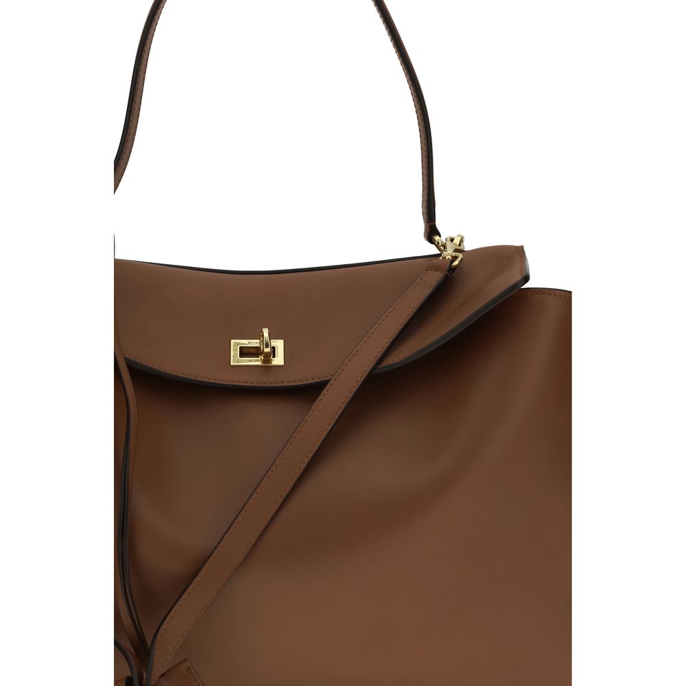 Balenciaga Brown Shoulder Bag for Women side view