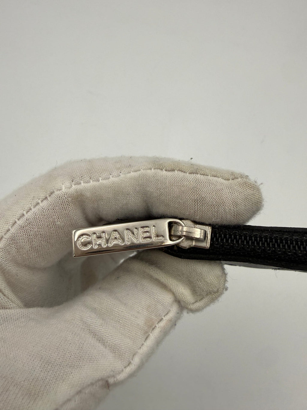 Chanel CHANEL Porte-monnaie/porte-cartes en cuir d'agneau