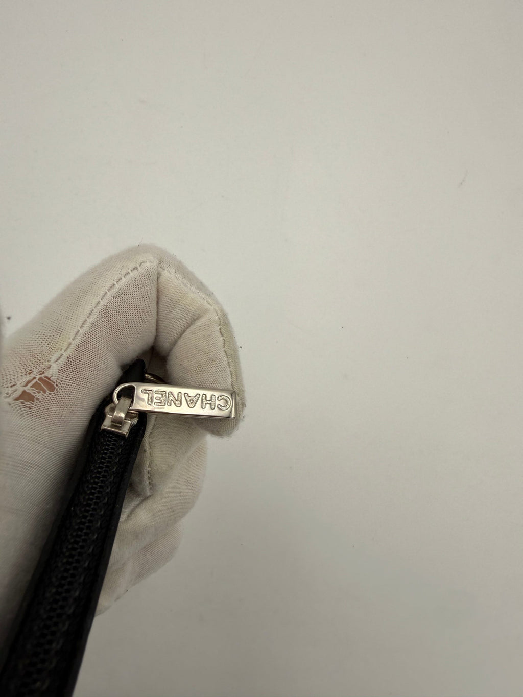 Chanel CHANEL Porte-monnaie/porte-cartes en cuir d'agneau