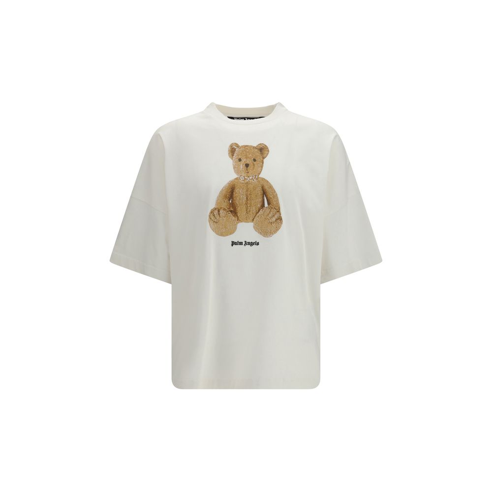 Palm Angels White T-Shirt for Men