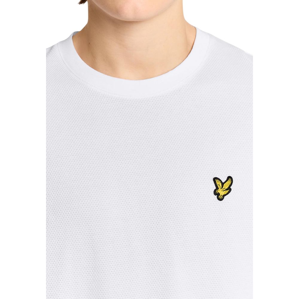 Lyle & Scott White T-Shirt for Men detail view