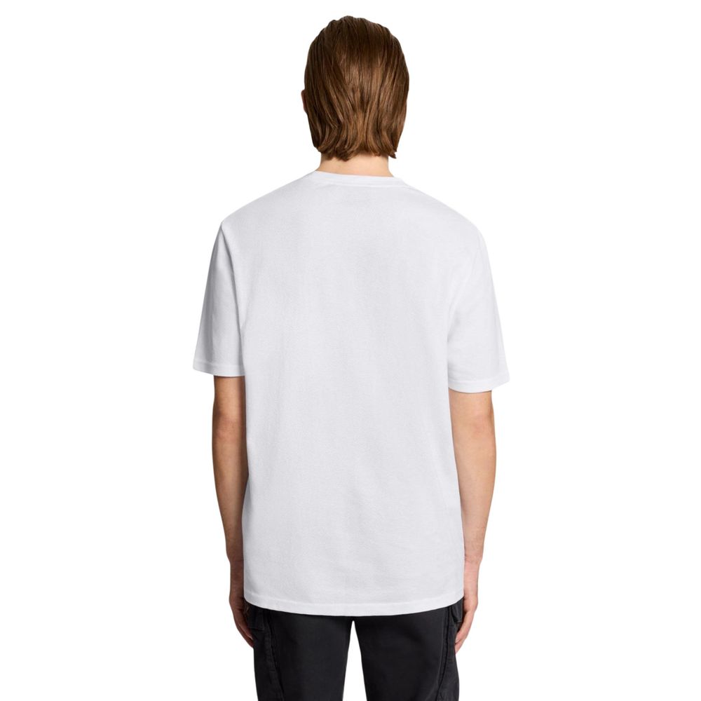 Lyle & Scott White T-Shirt for Men side view