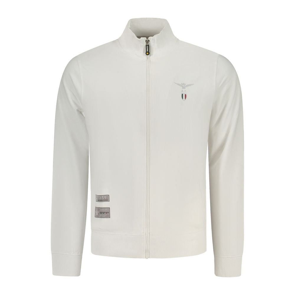 Accademia Militare Homme Coton Blanc Sweat-shirt