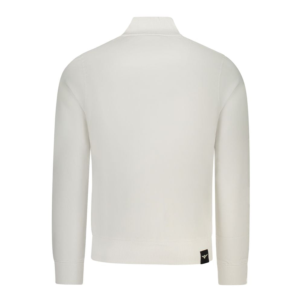 Accademia Militare Homme Coton Blanc Sweat-shirt