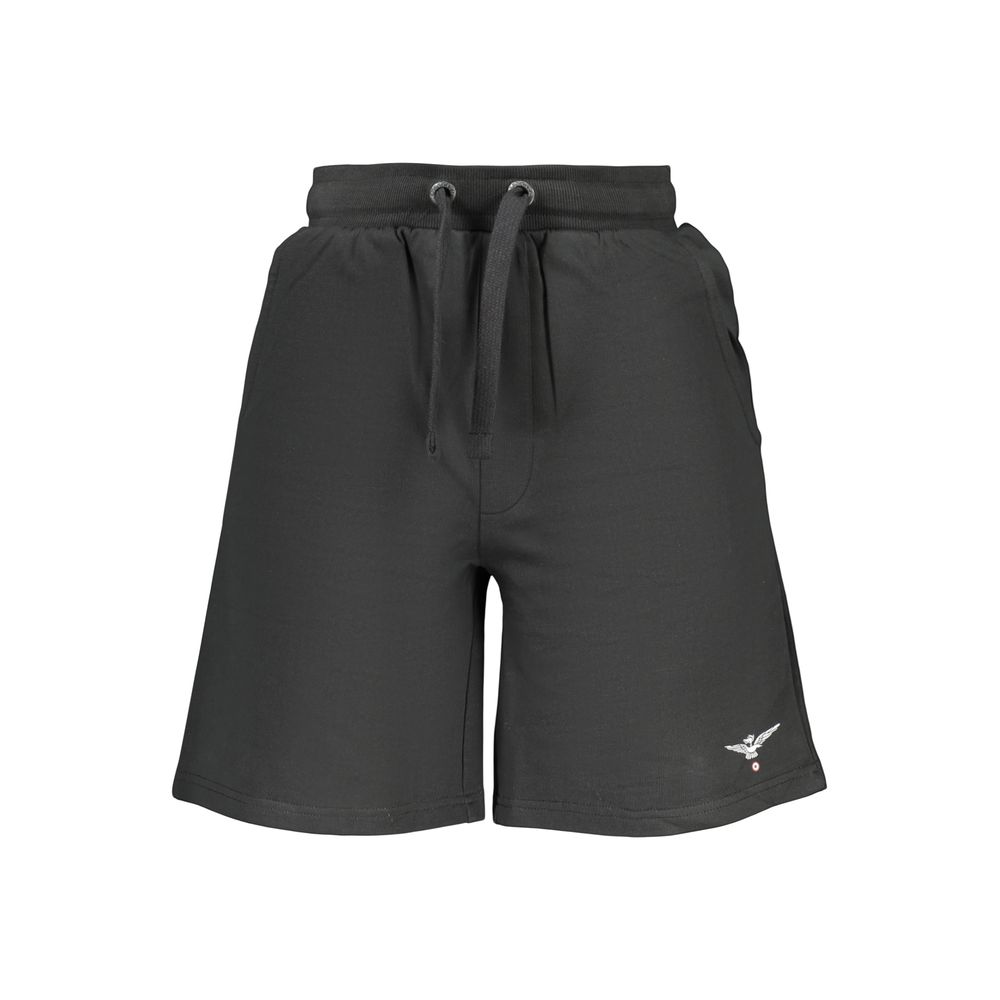 Accademia Militare Black Shorts for Men