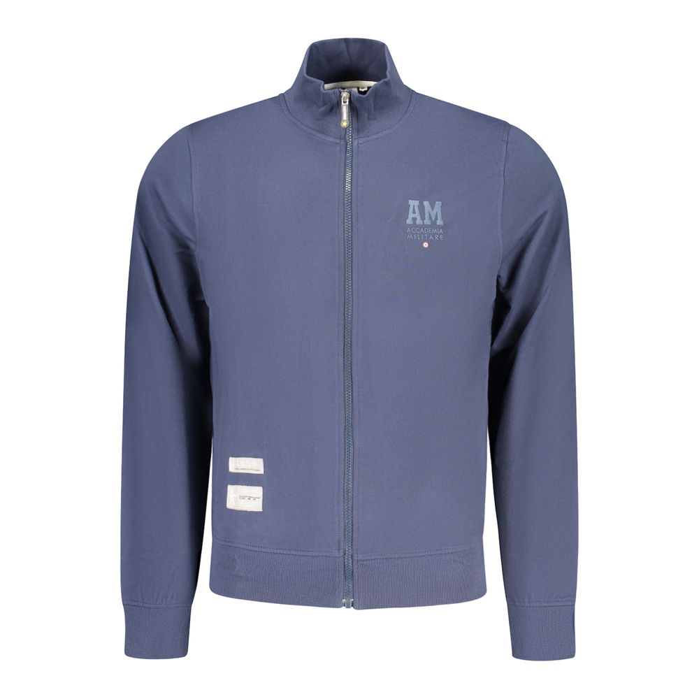 Sweat-shirt homme en coton bleu Accademia Militare