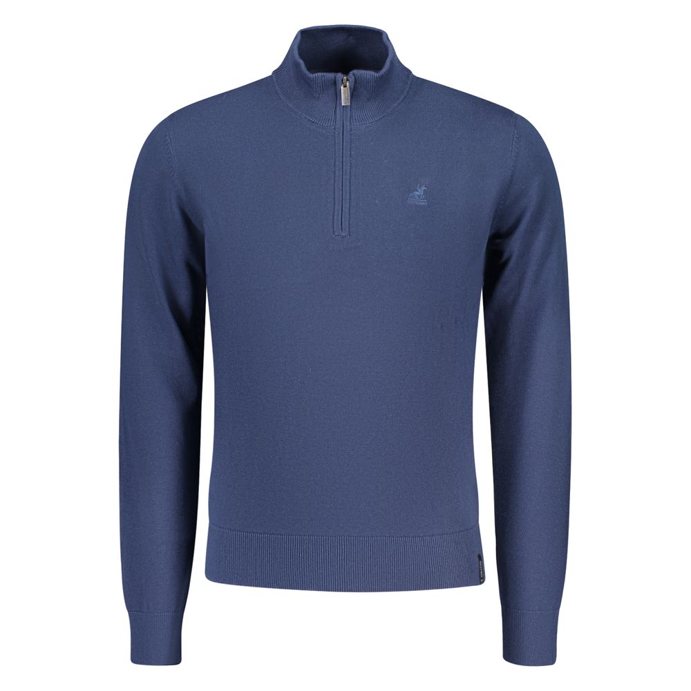 Pull en coton bleu U.S. Grand pour homme