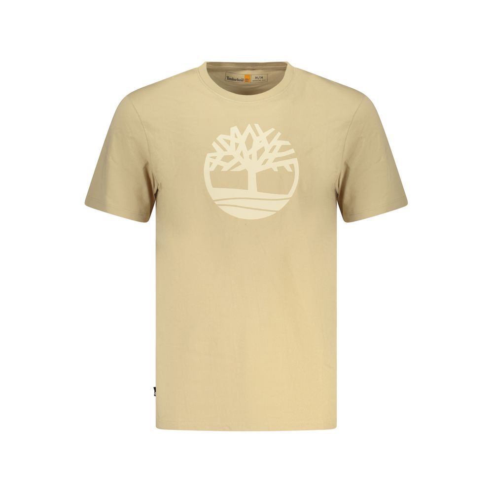 Chemise en coton beige Timberland pour homme