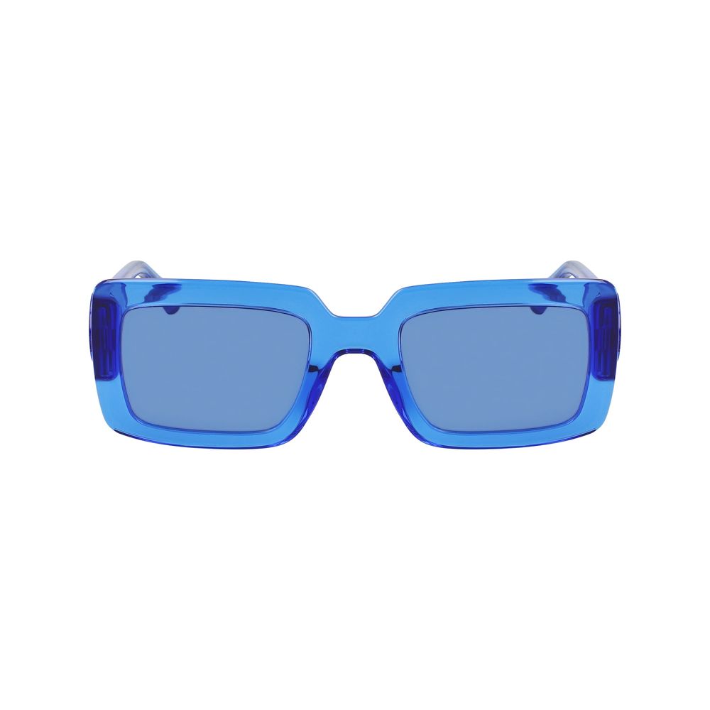 Lunettes de soleil injectées bleues Longchamp