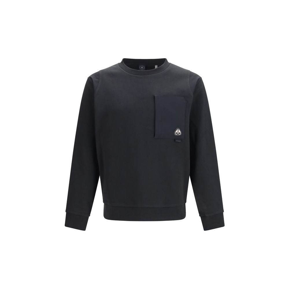 Sweat-shirt Moose Knuckles en coton noir