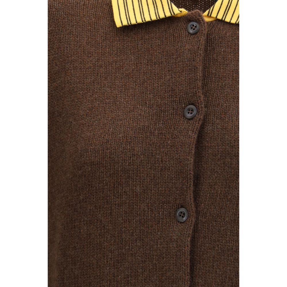 Prada Brown Cardigan for Women detail view