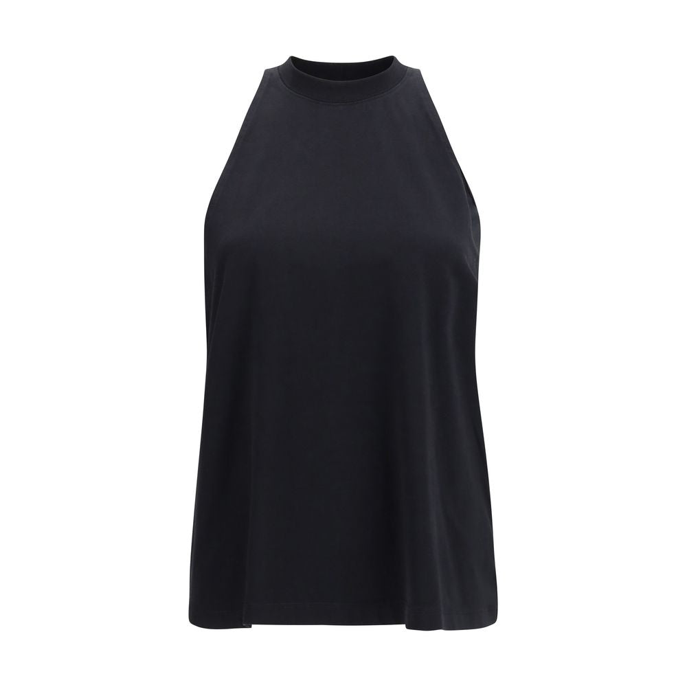 T-shirt sans manches en coton noir Darkpark