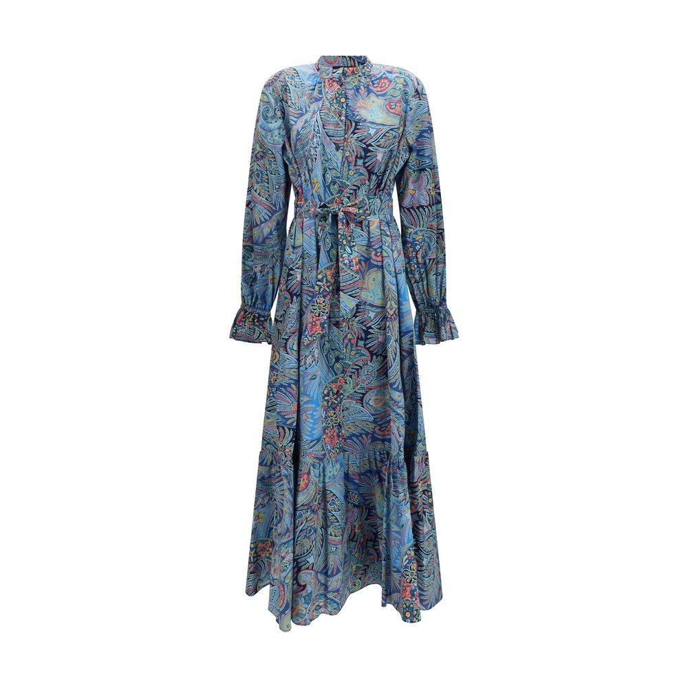 Robe décontractée Etro en coton bleu