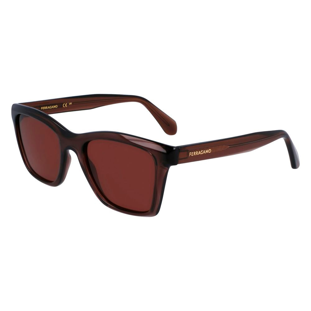 Ferragamo Brown Sunglasses Unisex