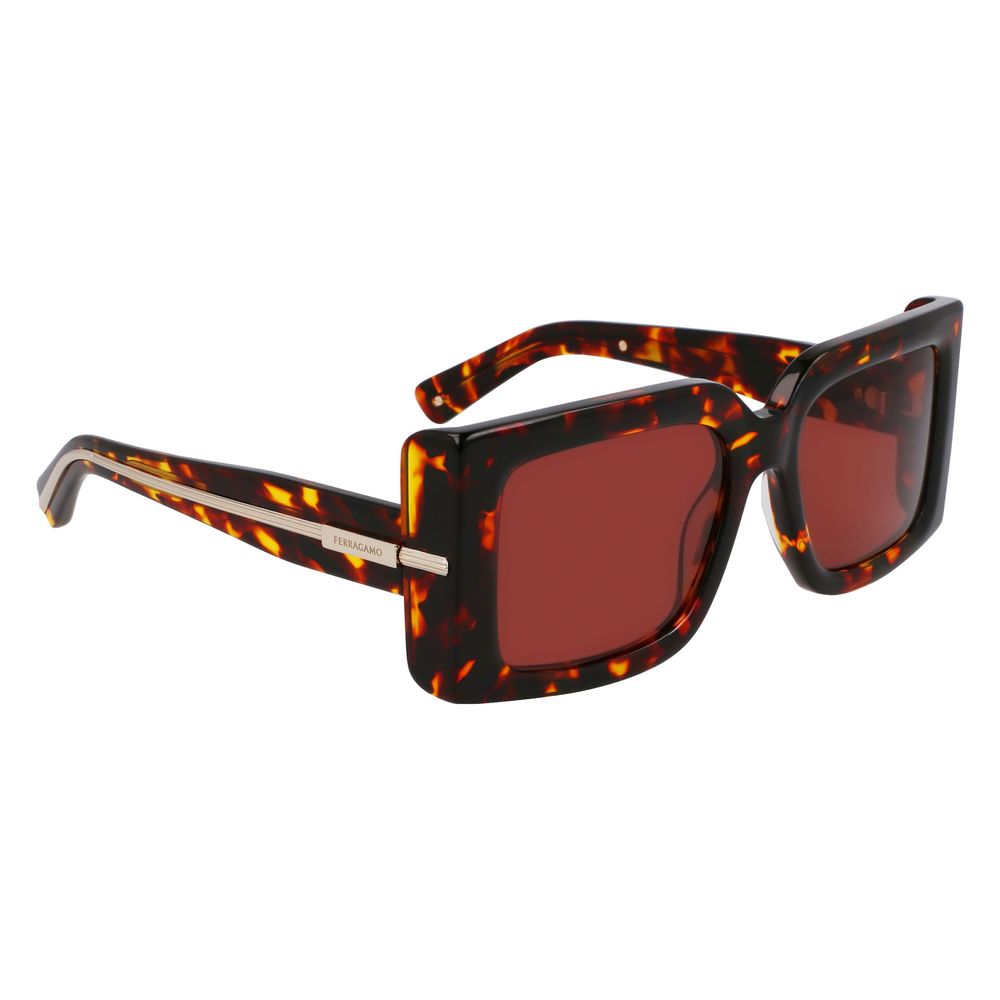 Ferragamo Brown Sunglasses for Women detail view
