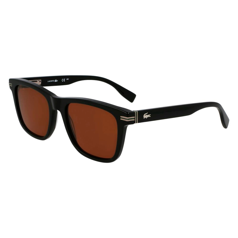 Lunettes de soleil Lacoste en acétate noir