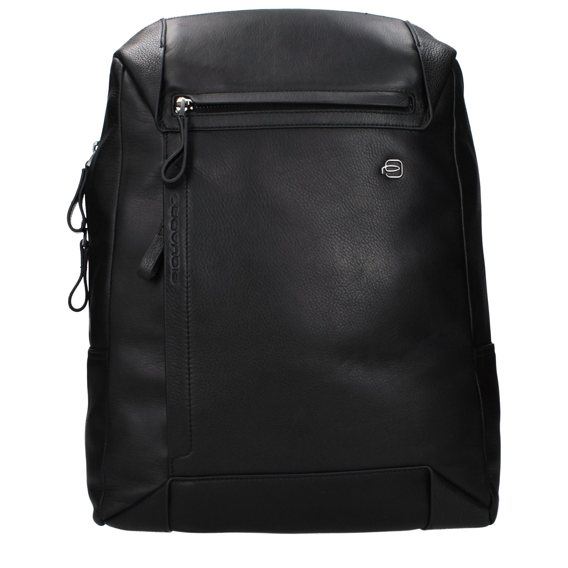 Sac à dos en cuir noir Piquadro