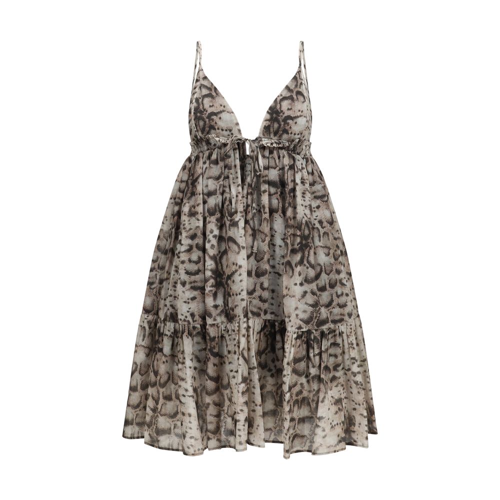 Robe décontractée PINKO en coton beige