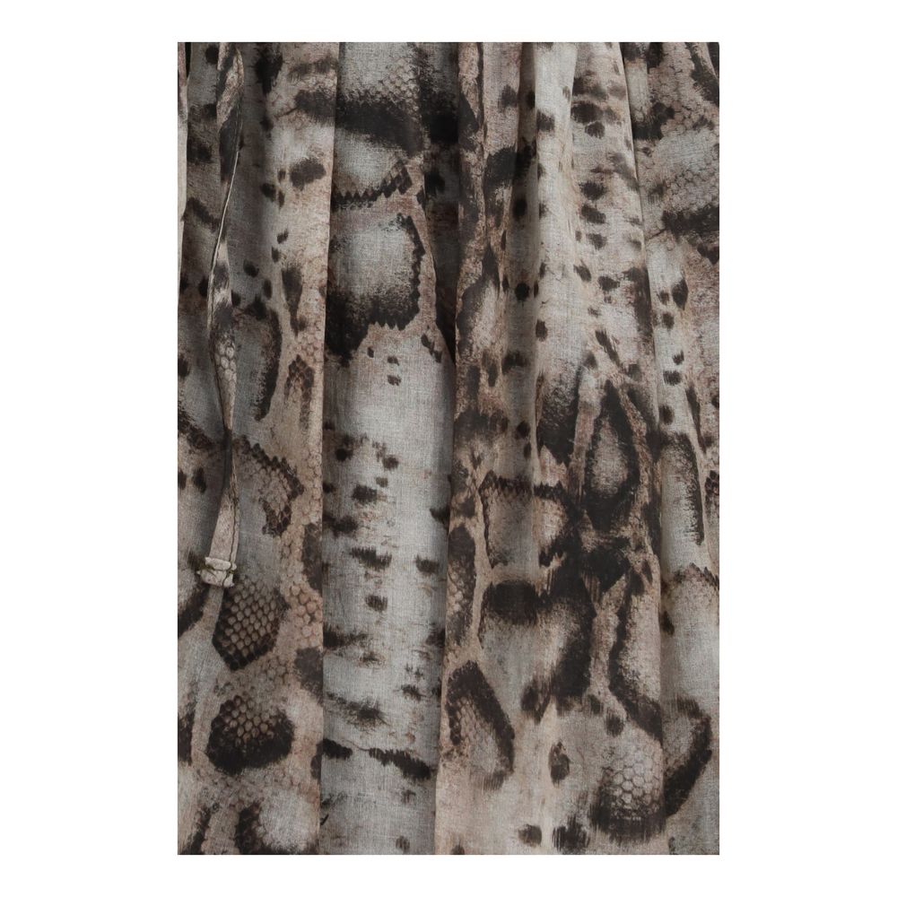 Robe décontractée PINKO en coton beige