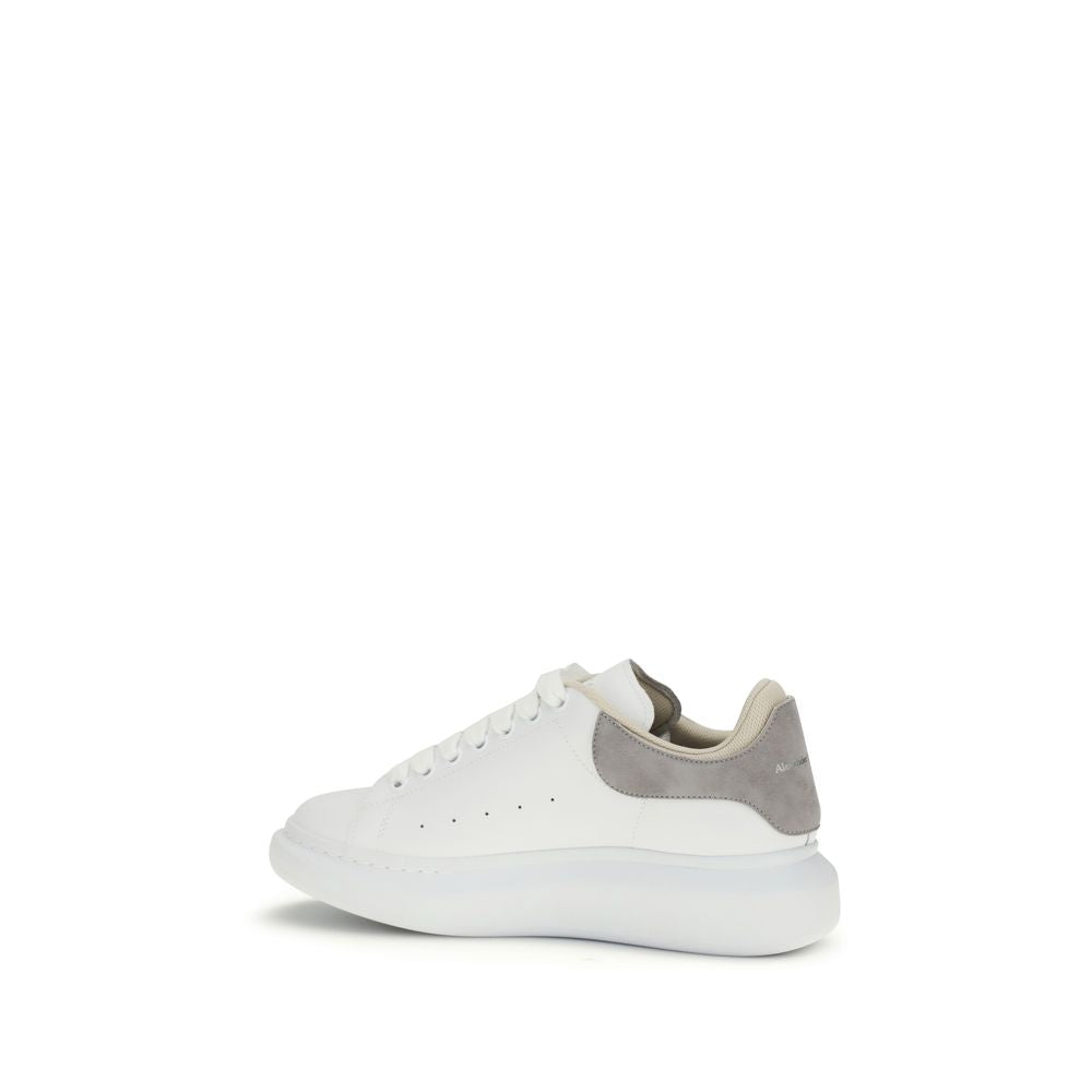 Alexander McQueen White Chunky Sneakers for Men detail view