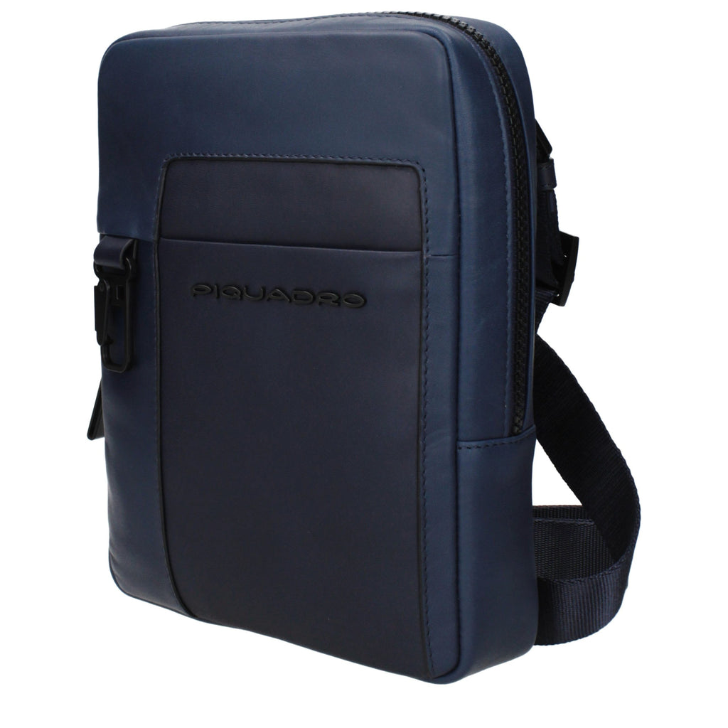 Piquadro Blue Crossbody Bag for Men alternate view