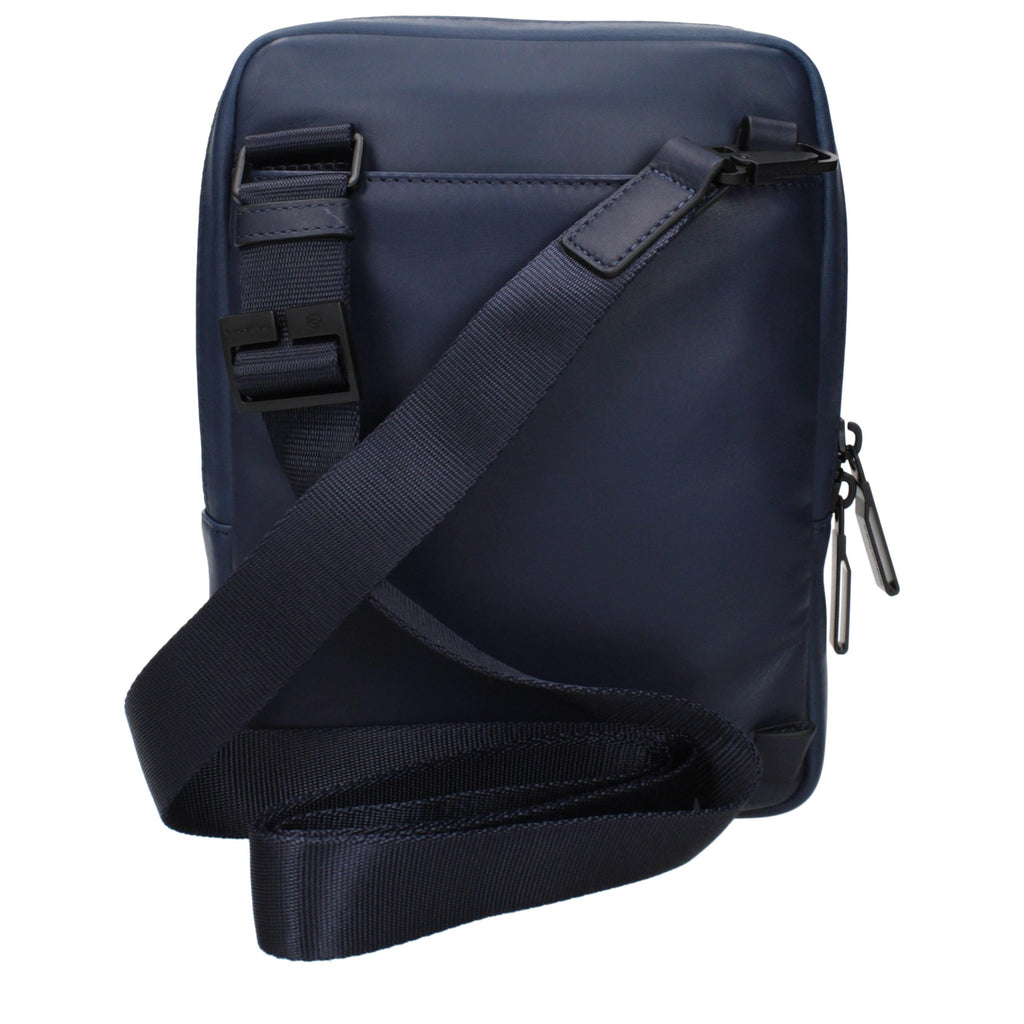 Piquadro Blue Crossbody Bag for Men detail view