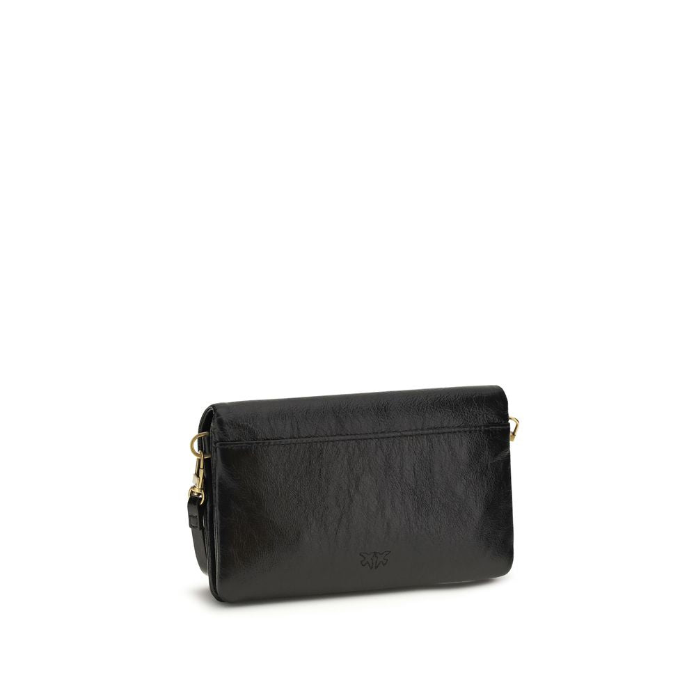 PINKO Black Shoulder Bag for Women detail view