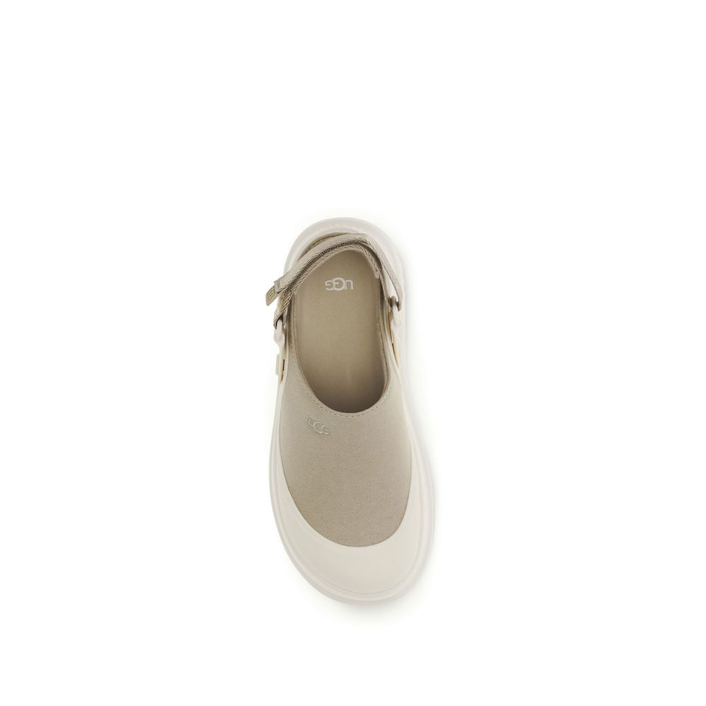 Mules en coton beige UGG