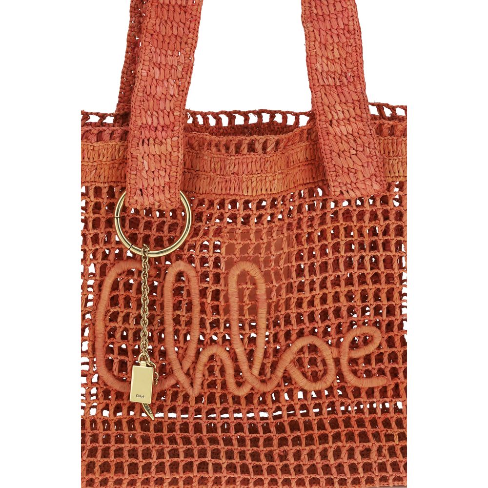 Chloé Multicolor Shoulder Bag side view