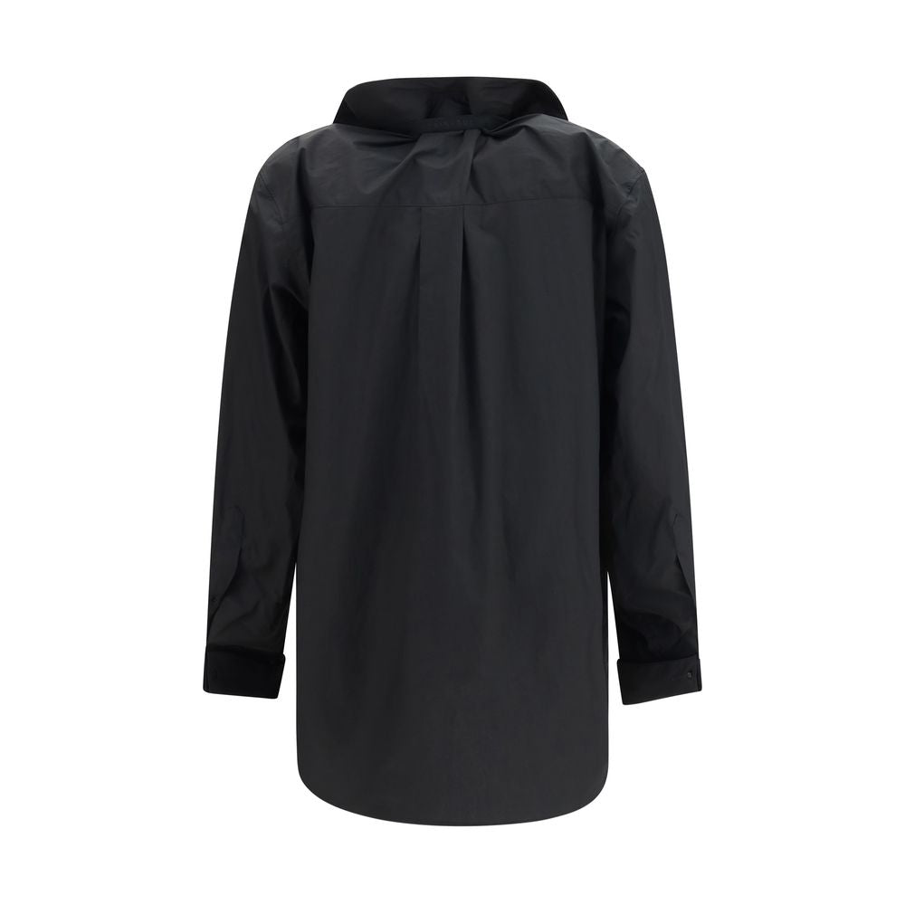 Chemise en coton noir ALAINPAUL