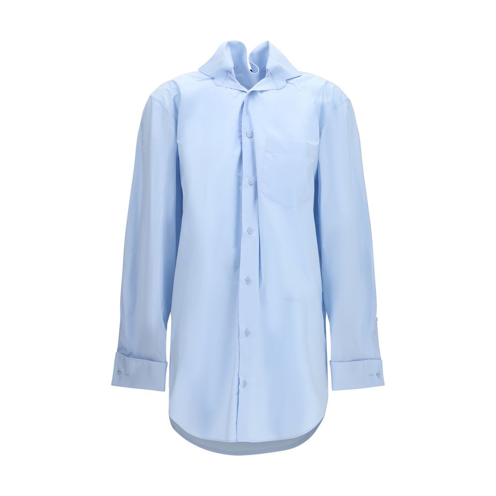 Chemise ALAINPAUL en coton bleu