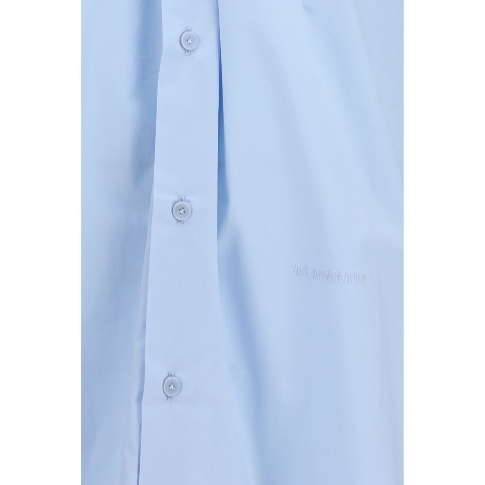 Chemise ALAINPAUL en coton bleu