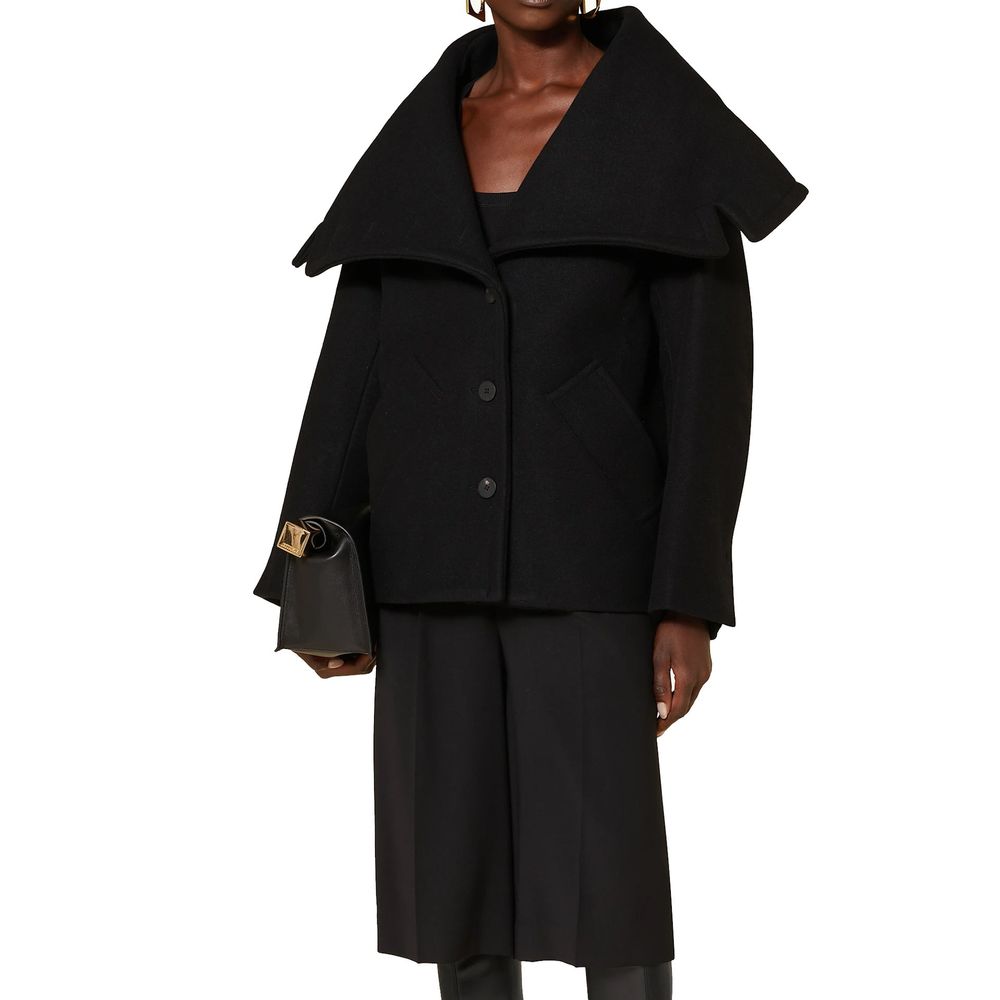 Jacquemus Black Coat for Women alternate view