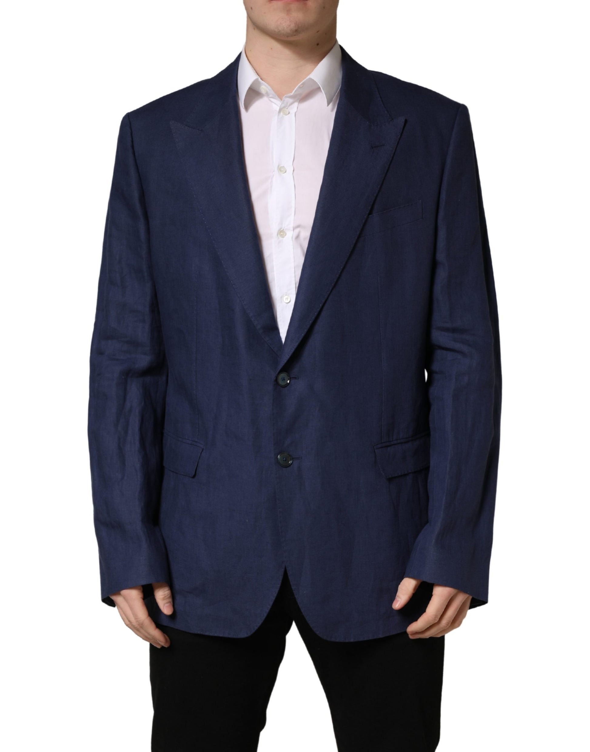 Dolce & Gabbana Blue Coat for Men
